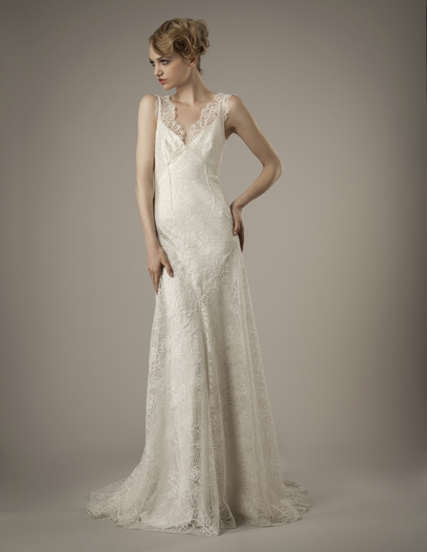 Elizabeth Fillmore - Spring 2014 Bridal Collection - Chloe Wedding Dress